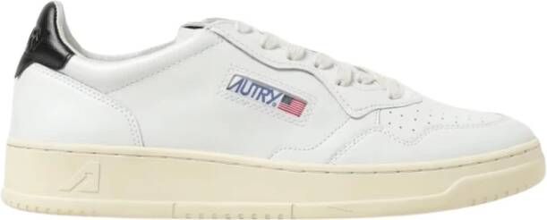 Autry Witte Medalist Leren Sneakers White Heren