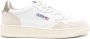 Autry Witte leren sneakers met donkergroene hiel White - Thumbnail 1