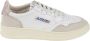 Autry Witte Platte Sneakers White Dames - Thumbnail 1