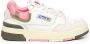 Autry Witte Roze Sneakers Leer Suède Mesh White Dames - Thumbnail 1