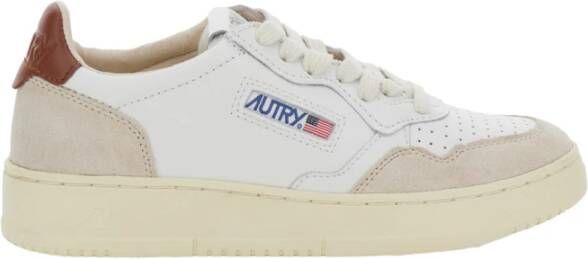 Autry Witte Sneakers Lage Medalist Stijl White Dames