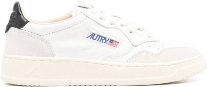 Autry Witte Sneakers Medalist Leer White Dames