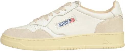 Autry Witte Sneakers Medalist Low Man White Heren