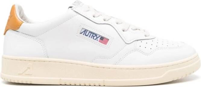 Autry Witte Sneakers met Amandel Teen White Heren