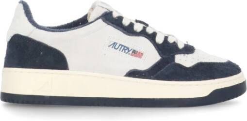 Autry Witte Sneakers met Contrasterende Details White Dames