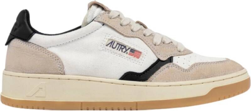 Autry Witte sneakers met Medalist-kenmerken White Heren