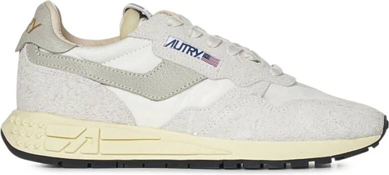 Autry Reelwind Sneakers Vintage-geïnspireerde Prestatieschoenen Beige