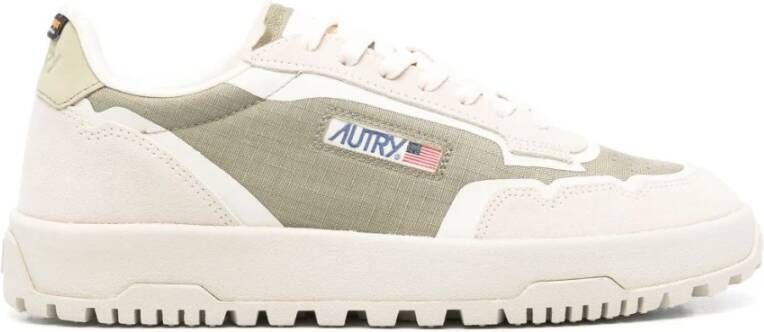 Autry Witte Sneakers voor een stijlvolle look Multicolor Heren