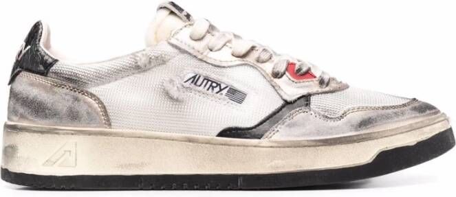 Autry Witte Sneakers voor een stijlvolle look Multicolor Heren