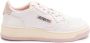 Autry International Low-Top Sneakers baskets medalist en cuir rose in poeder roze - Thumbnail 1