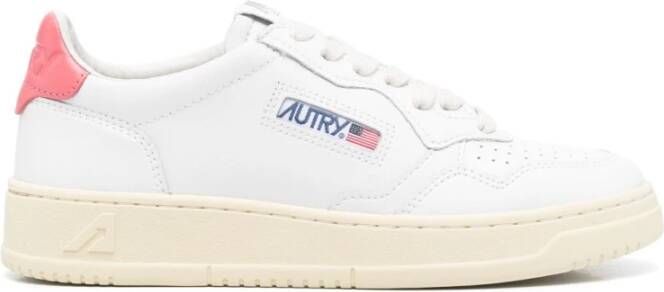 Autry International Low-Top Sneakers baskets basses medalist in poeder roze