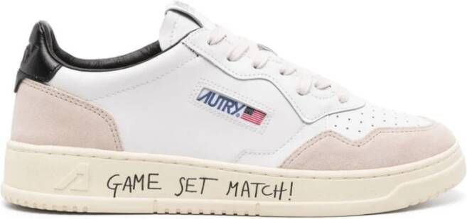 Autry Witte Sneakers voor een Stijlvolle Look White Heren