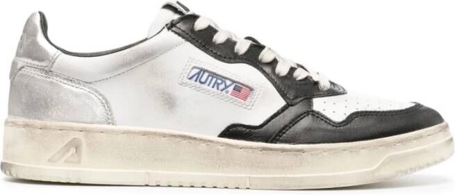 Autry Witte Sneakers voor Mannen Multicolor Heren