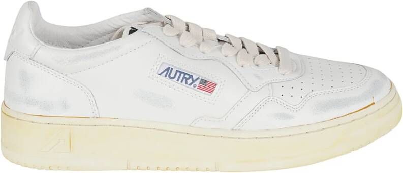 Autry Witte Sneakers voor Mannen White Heren