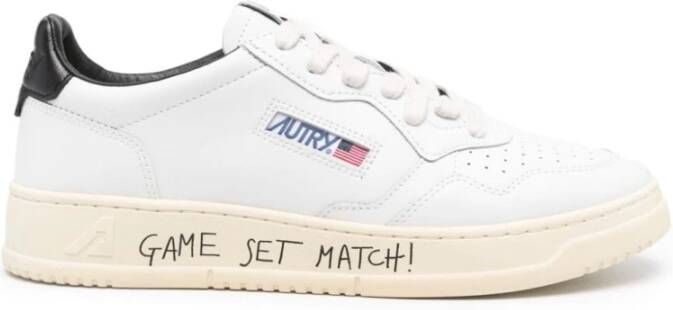 Autry Witte Sneakers voor Mannen White Heren