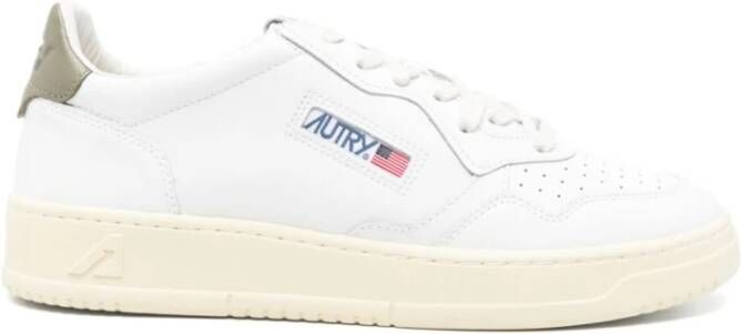 Autry Premium Leren Schoenen voor Langdurige Prestaties White