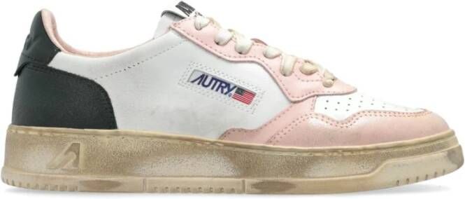 Autry Witte Sneakers voor Stijlvolle Look Multicolor Dames