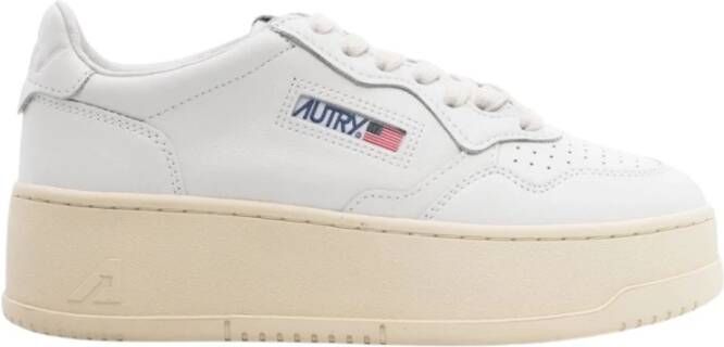 Autry Witte Sneakers voor Stijlvolle Look White Dames