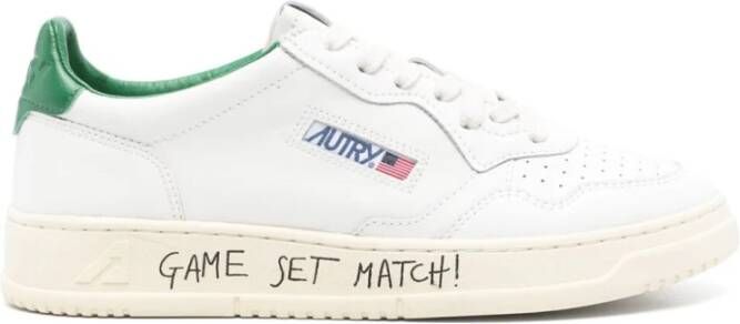 Autry Witte Sneakers voor Stijlvolle Look White Heren