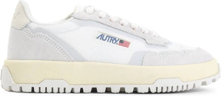 Autry Witte Sneakers voor Vrouwen Multicolor Dames