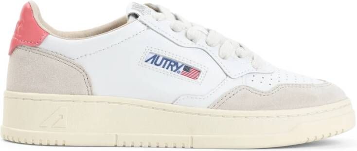 Autry Witte Sneakers voor Vrouwen Multicolor Dames