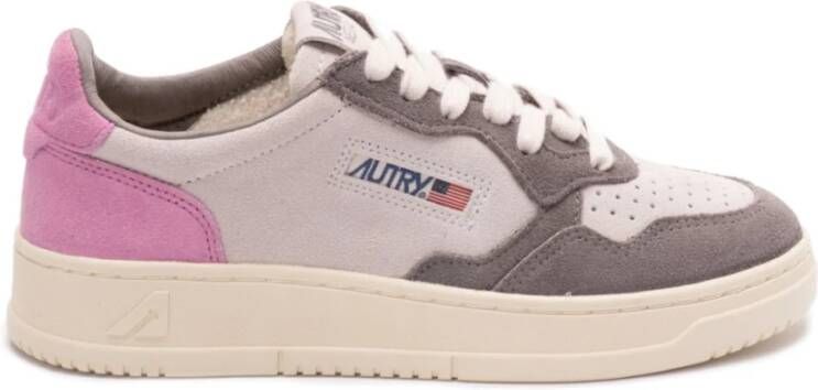 Autry Witte Sneakers voor Vrouwen Multicolor Dames