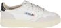 Autry Witte Zwarte Sneakers met Suède Detail White Dames - Thumbnail 1