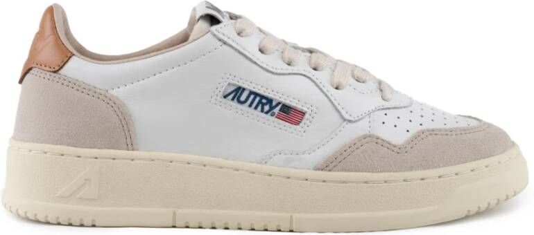 Autry Witte Sandstorm Damessneakers Medalist Low White Dames