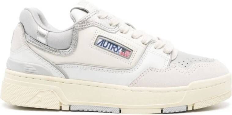 Autry Zilveren Medalist Low Dames Sneakers Gray Dames