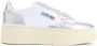 Autry Zilveren Platform Sneakers White Dames - Thumbnail 1