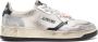 Autry Vintage Zilver Wit Leren Sneakers Multicolor Heren - Thumbnail 1