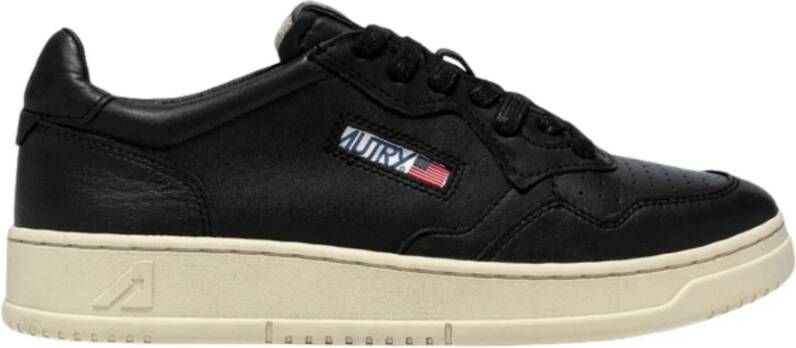 Autry Medalist Low Man Sneakers Stijlvol en Comfortabel Black Heren