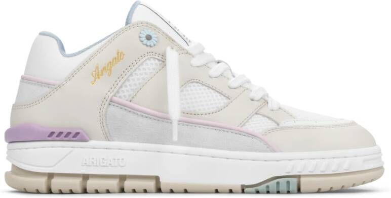 Axel Arigato Ivoor Leren Sneakers met Contrasterend Logo Multicolor Dames