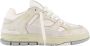 Axel Arigato Witte Sneakers Paneelontwerp Ronde Neus Beige Heren - Thumbnail 13