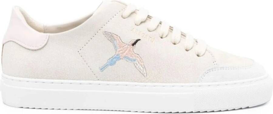 Axel Arigato Clean 90 Triple B Bird sneaker van leer met borduring