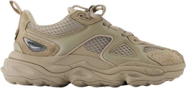 Axel Arigato Beige Leren Satelliet Sneakers Beige Heren