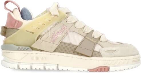 Axel Arigato Beige Sneakers met Tech Fabric Multicolor Dames