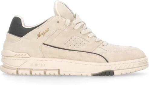 Axel Arigato Beige Suède Leren Sneakers Vrouwen Beige Heren