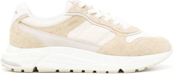 Axel Arigato Bruin Beige Lage Sneakers Beige Heren