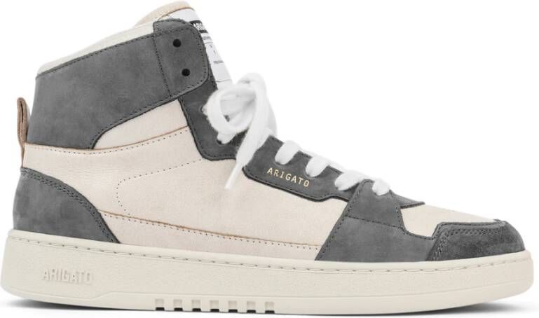 Axel Arigato Retro High-Top Sneakers Grijs Heren