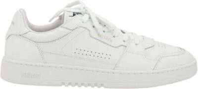 Axel Arigato Gaatjesleren sneakers met geborduurd embleem White Heren