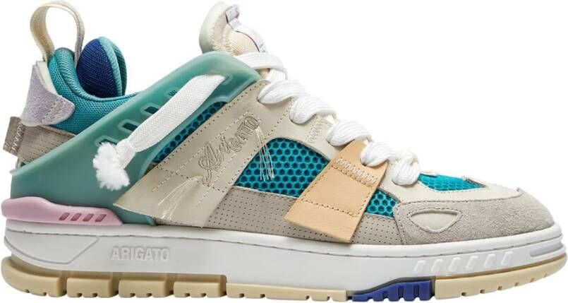 Axel Arigato Gebied Patchwork Sneaker Beige Heren