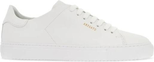 Axel Arigato Goudkleurig Logo Clean 90 Sneakers White Heren