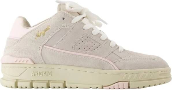 Axel Arigato Grijs Roze Leren Sneakers Area Lo Gray Dames