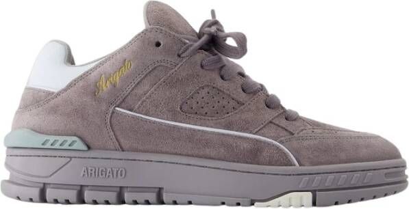 Axel Arigato Grijze Sneakers Synthetisch Ronde Neus Gray Heren