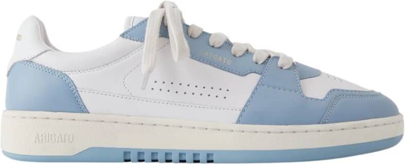 Axel Arigato Witte Stoffige Blauwe Dice Lo Sneakers Blue Dames