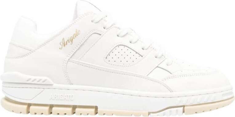 Axel Arigato Leren geperforeerde sneakers voor White