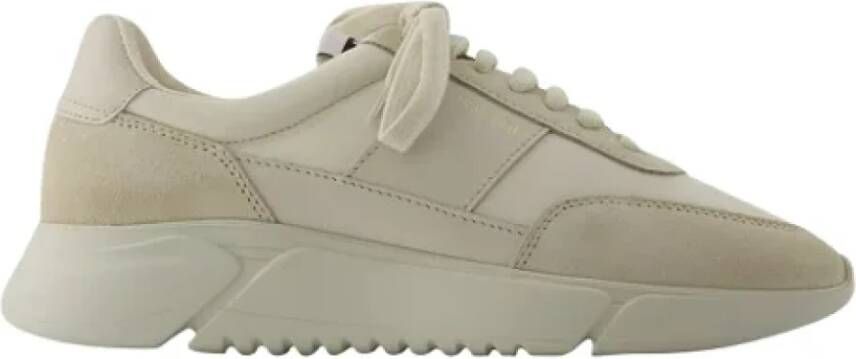 Axel Arigato Leather sneakers Beige Heren