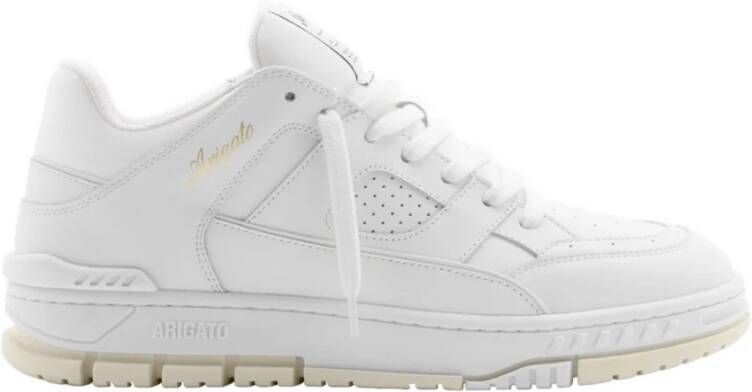 Axel Arigato Leren geperforeerde sneakers voor White