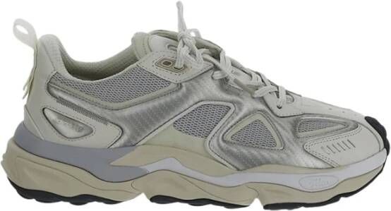 Axel Arigato Leren Satellite Runner Sneaker Gray Heren